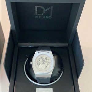 D1 Milano SK01 automatic movement skeleton watch